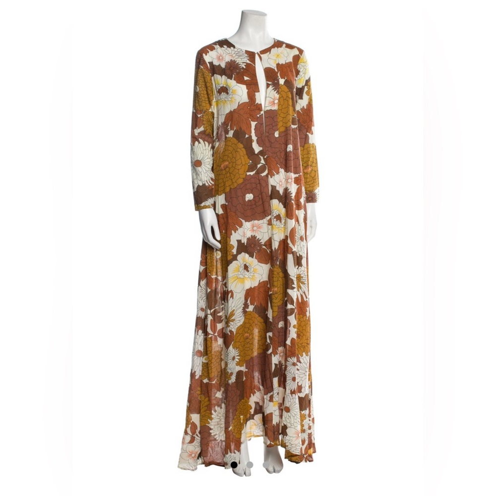 Dodo Bar Or | Floral Long Dress | Size Small